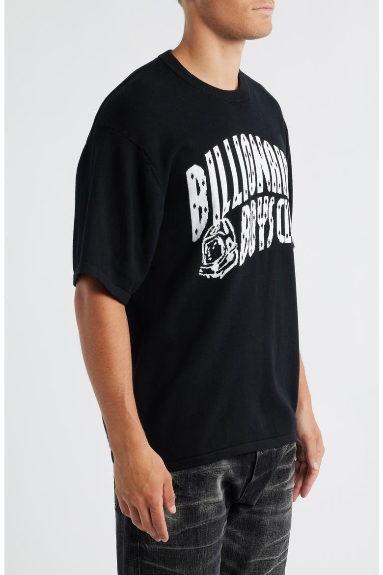 BB Curve Logo Graphic T-Shirt, Alternate, color, BLACK