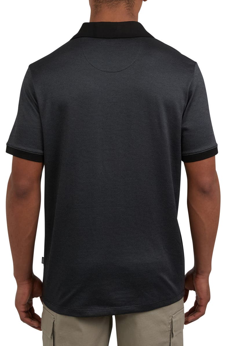 DKNY SPORTSWEAR Colgate Johnny Collar Polo, Alternate, color, Black