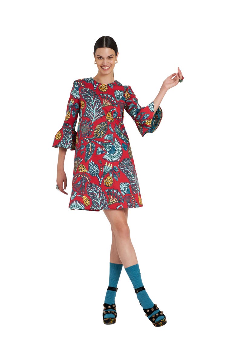 La DoubleJ 24/7 Dress Sicomore Red, Main, color, 