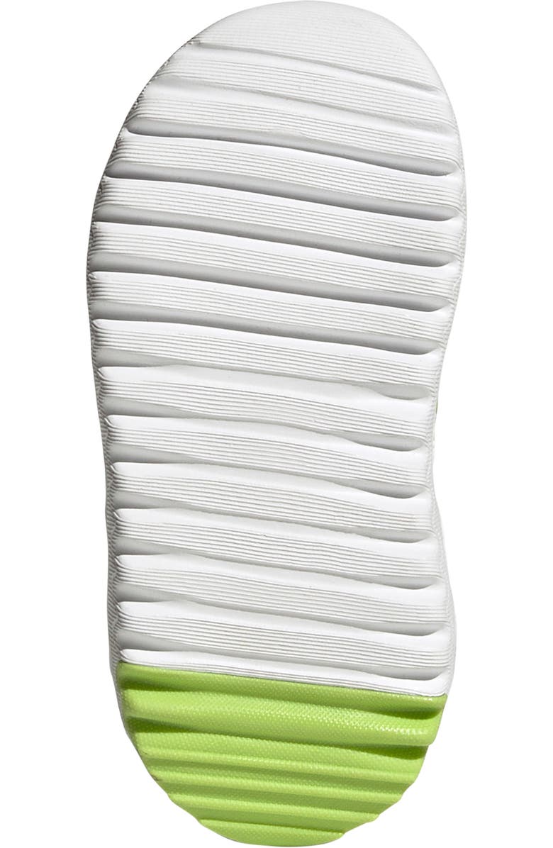 adidas Kids' Summerflex Sandal, Alternate, color, Black/ Solar Slime/ White