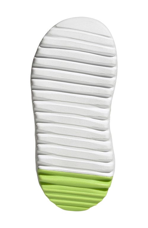 Adidas Originals Adidas Kids' Summerflex Sandal In Black/solar Slime/white