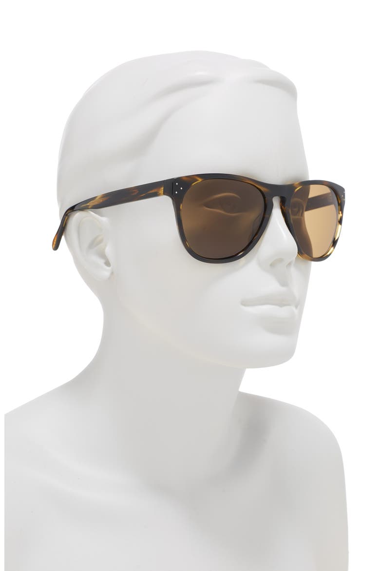 'Daddy B' 58mm Polarized Sunglasses, Alternate, color, COCO