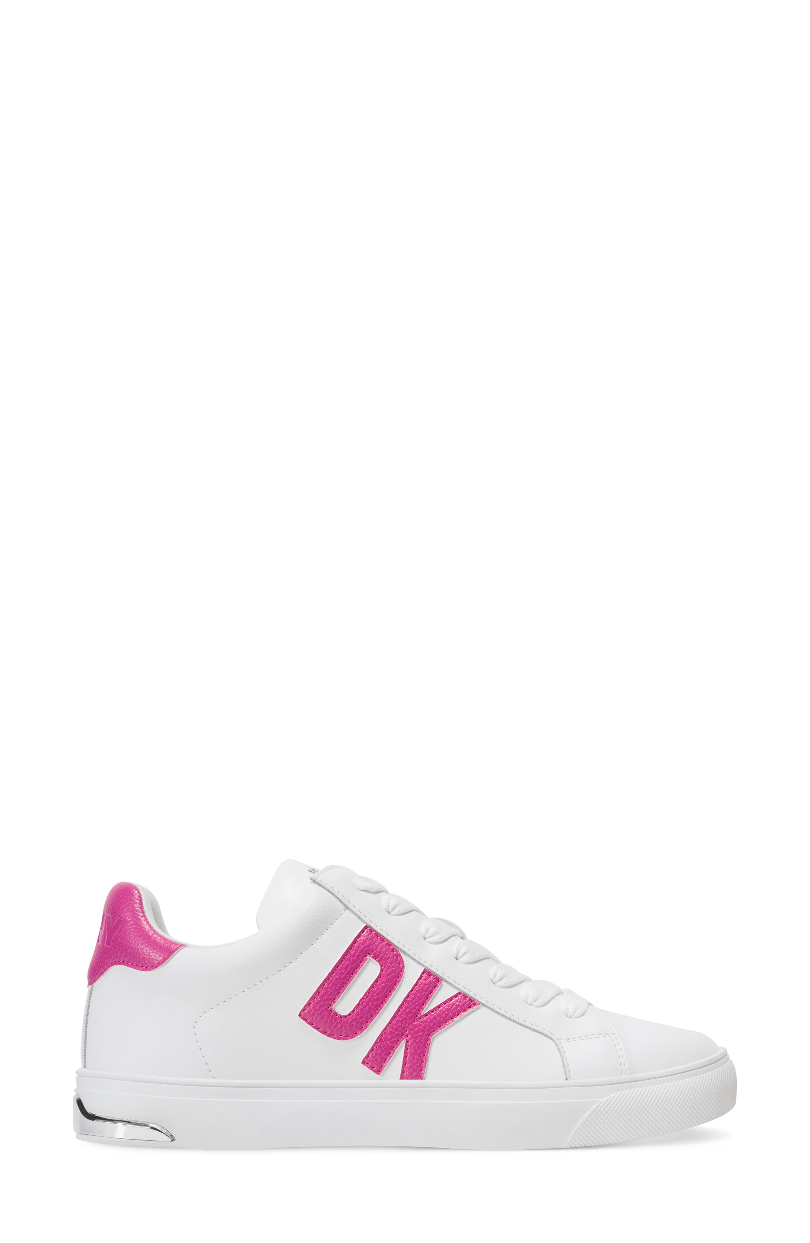 DKNY Abeni Sneaker, Alternate, color, White/ Pink