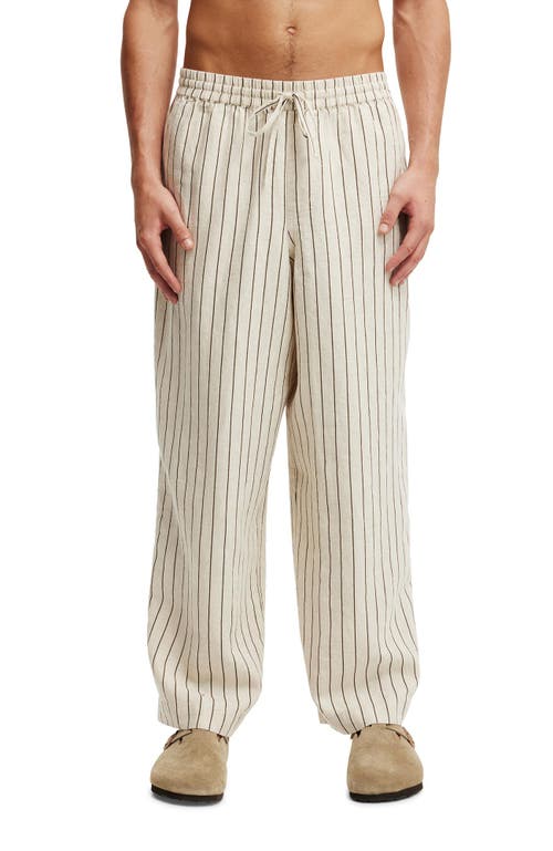 COTTON ON SUPER BAGGY LINEN PANT 