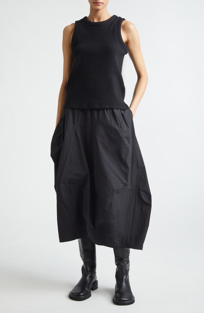 MELITTA BAUMEISTER Circle Rib Tank, Alternate, color, Black