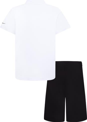 Kids' Plate Logo Graphic T-Shirt & Shorts Set