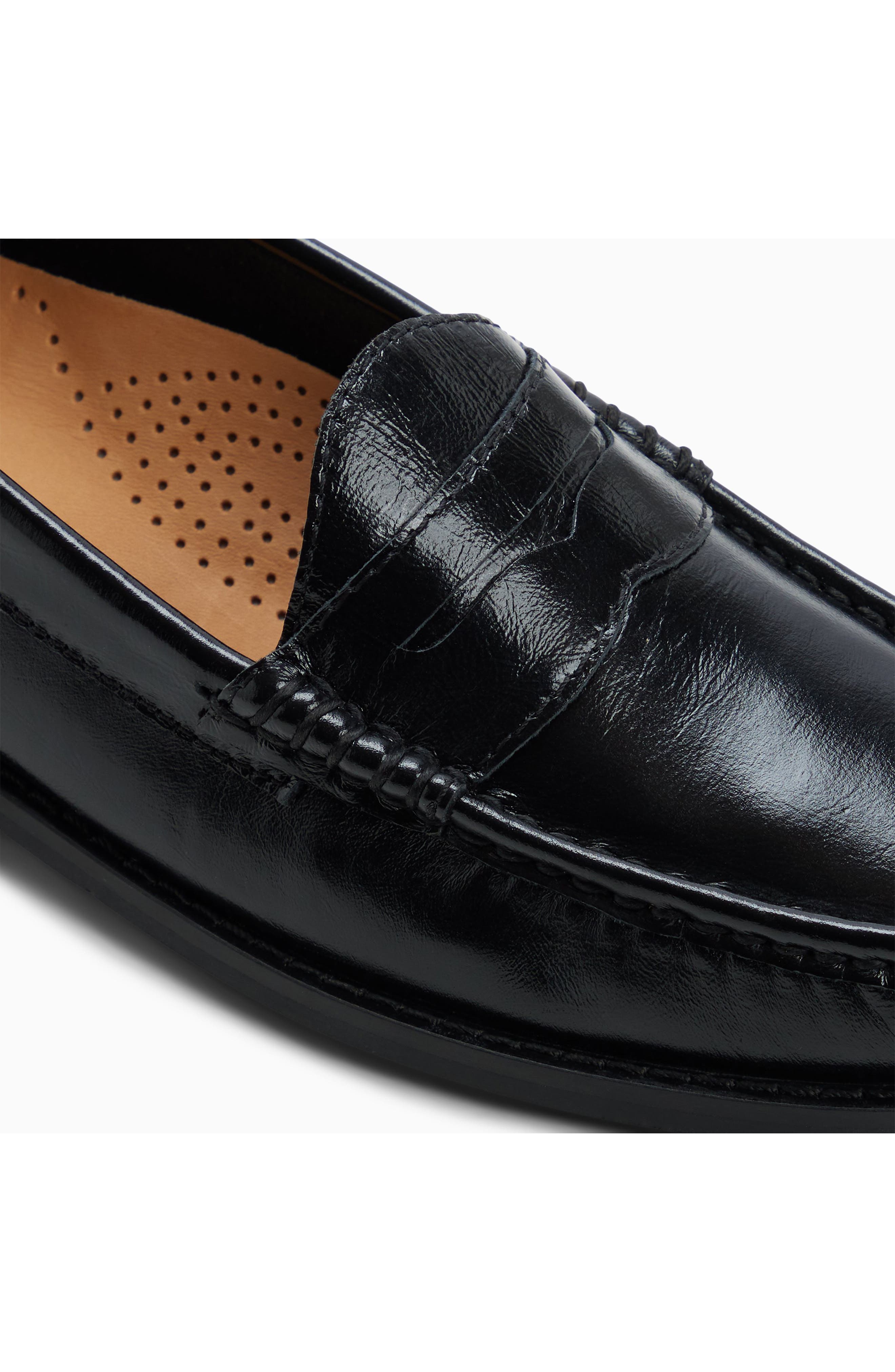 Blythe Leather Loafer, Alternate, color, OTHER BLACK