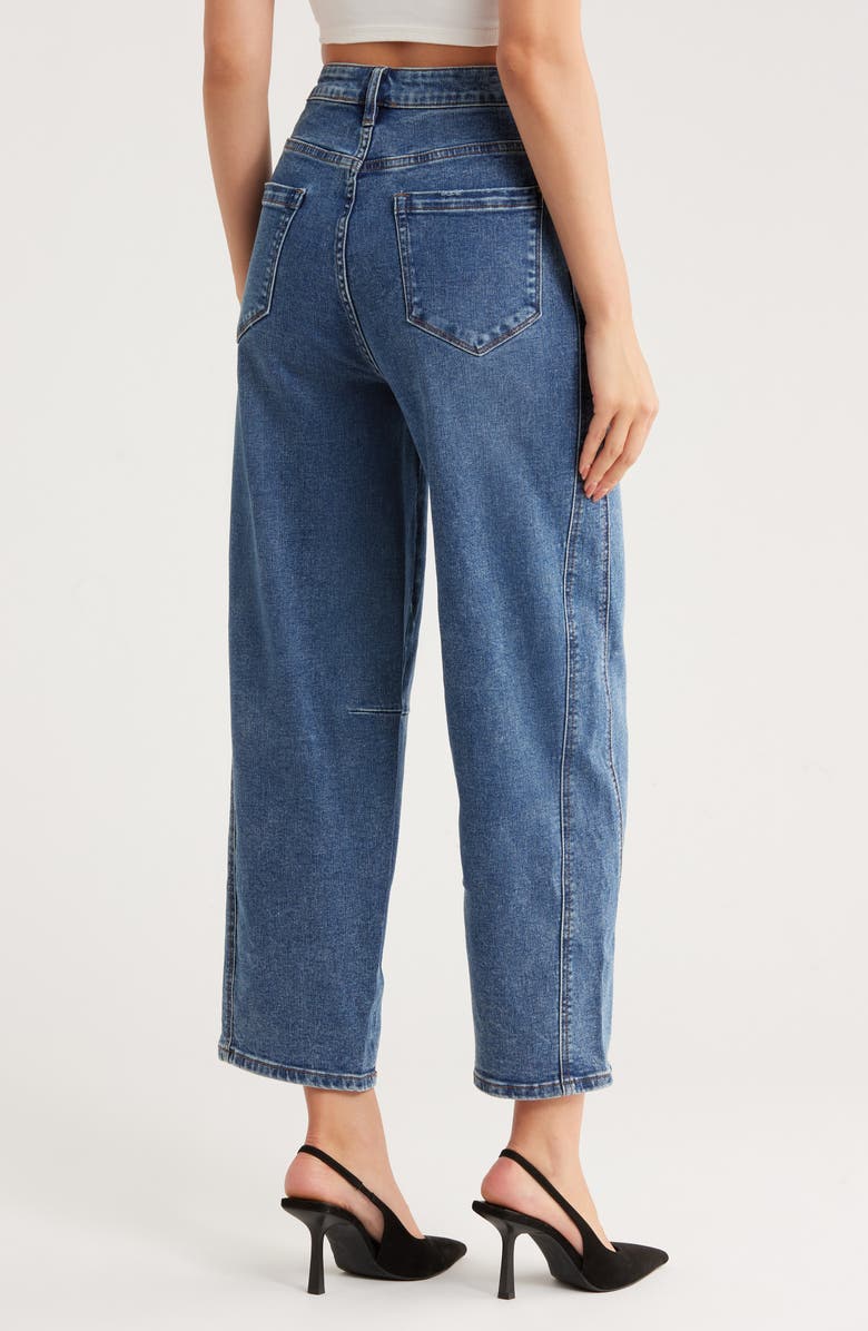 INTERNATIONAL DESIGNER Stretch Barrel Jeans, Alternate, color, Didi Dark Wash