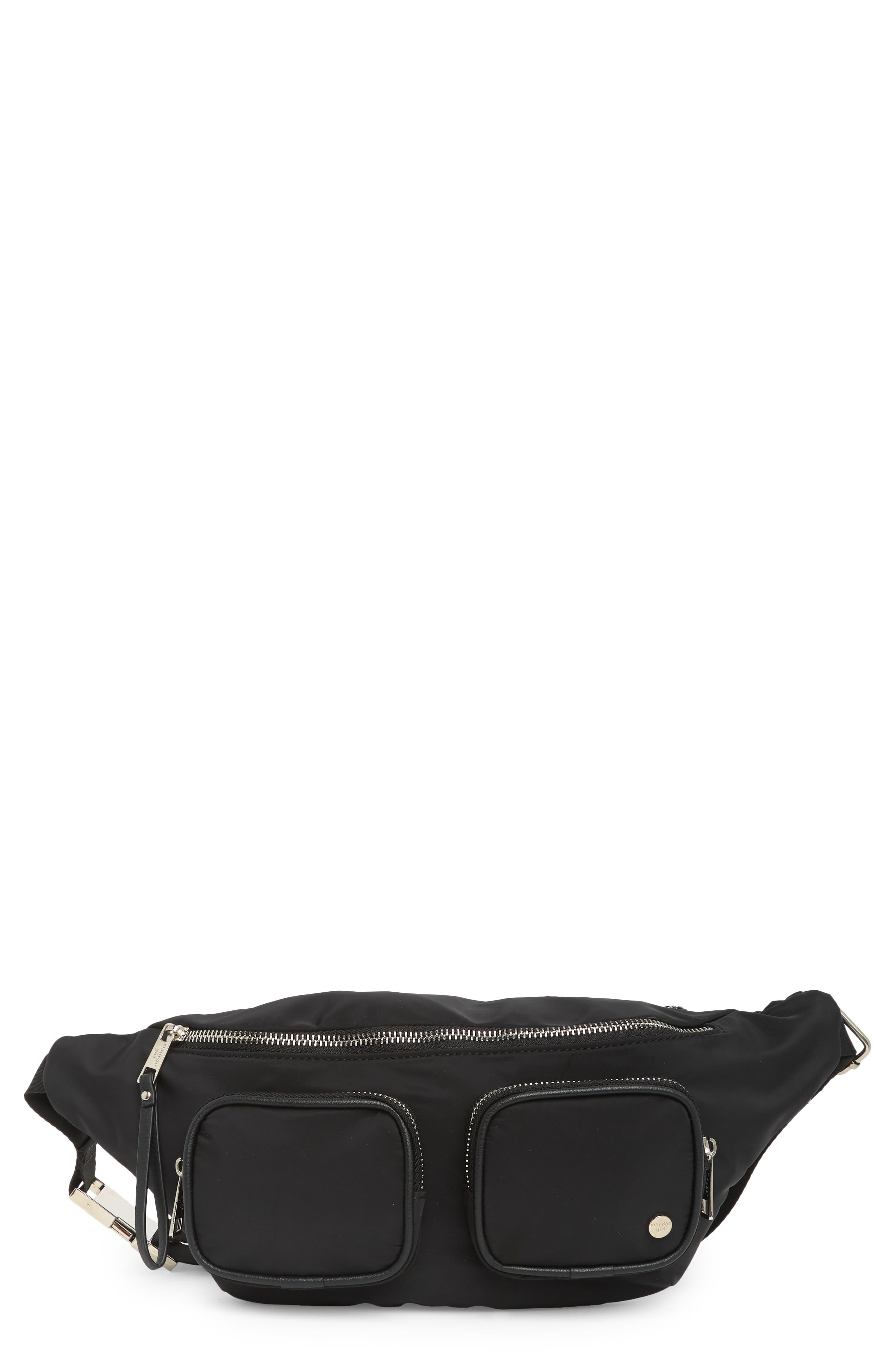 Madden Girl Belt Bag, Main, color, 