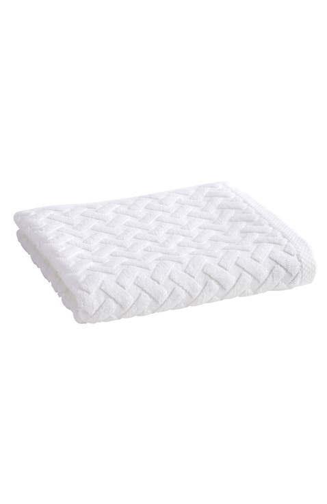 Trellis Textured Cotton Rayon Fibre Blend Soft Hand Towels