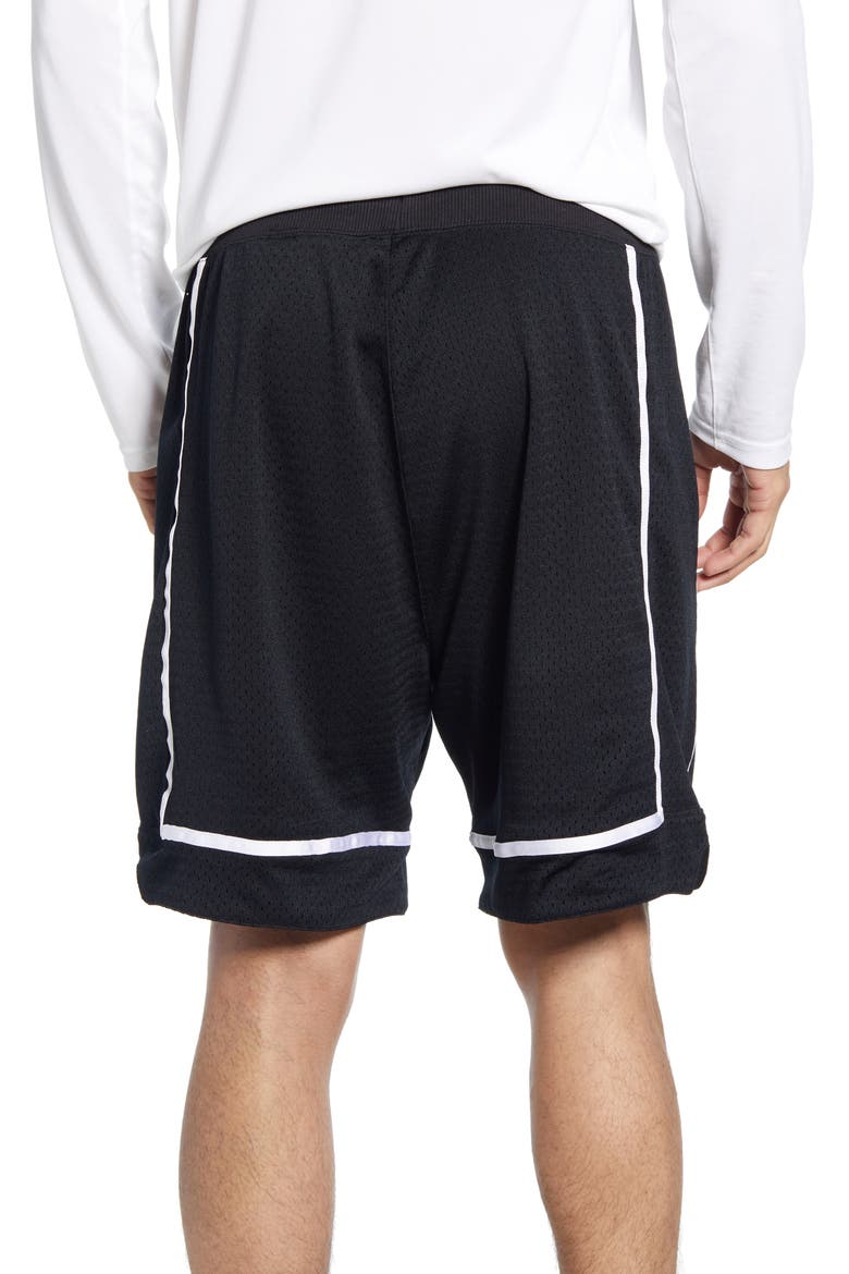 Sportswear Mesh Athletic Shorts, Alternate, color, BLACK/ BLACK/ WHITE/ BLACK
