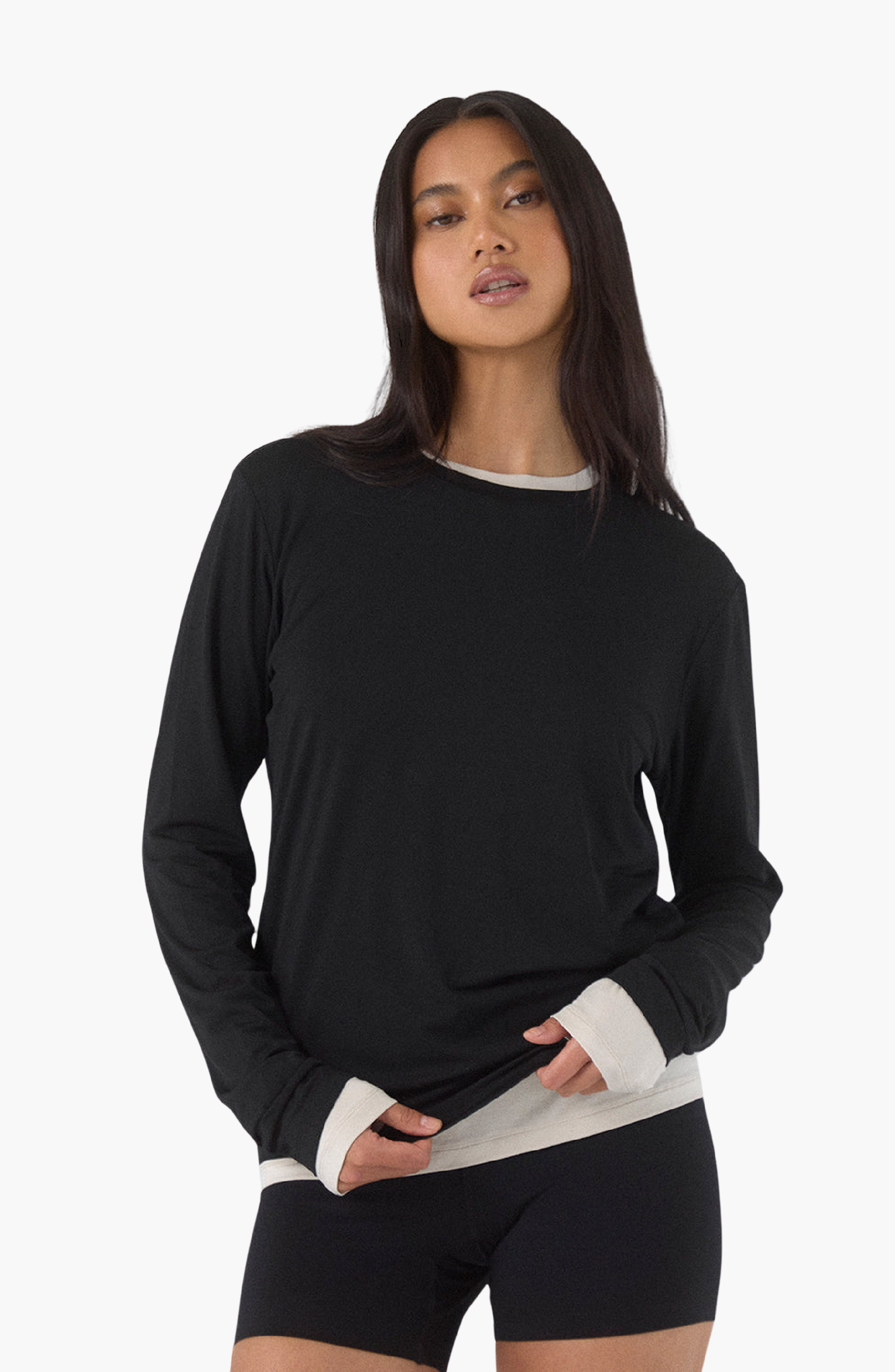 Modal Long Sleeve Tee