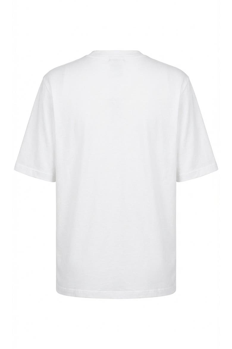 Limaara Short Sleeve Embroidered Cotton T, Alternate, color, Blue White