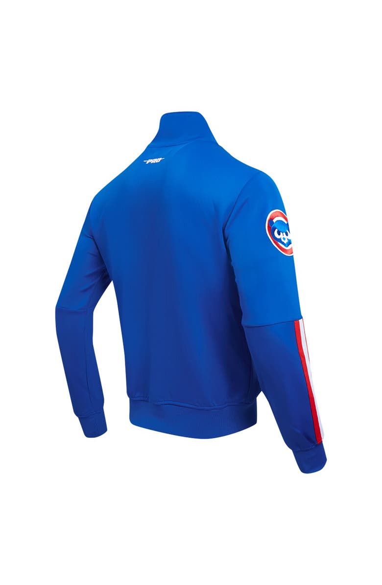 PRO STANDARD Men's Pro Standard Royal Chicago Cubs Fast Lane Full-Zip Track Jacket, Alternate, color, Royal