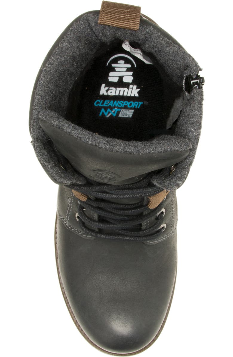 Kamik Isabellam Waterproof Boot, Alternate, color, Black