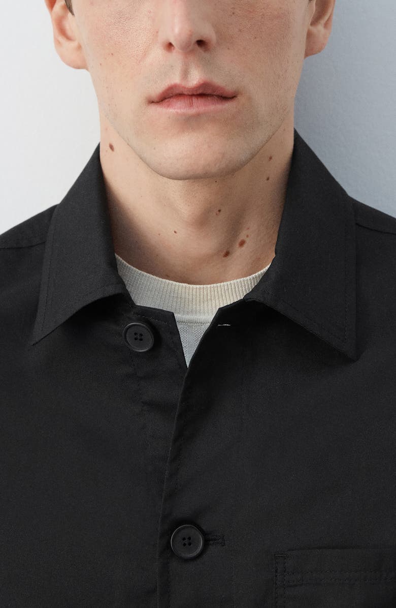 MANGO Patch Pocket Jacket, Alternate, color, Black