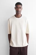 COS Oversized Double-Faced Knitted T-Shirt