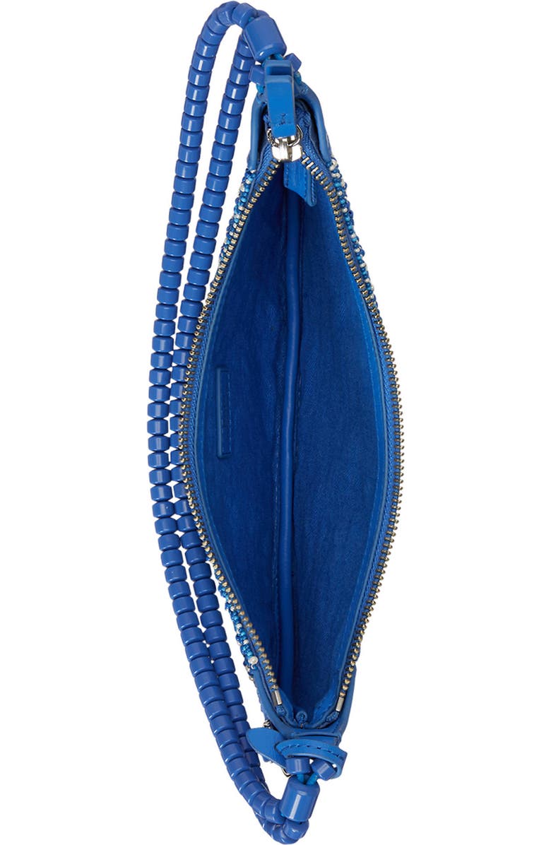 Polo Ralph Lauren Mini Beaded Shoulder Bag, Alternate, color, Pool Blue