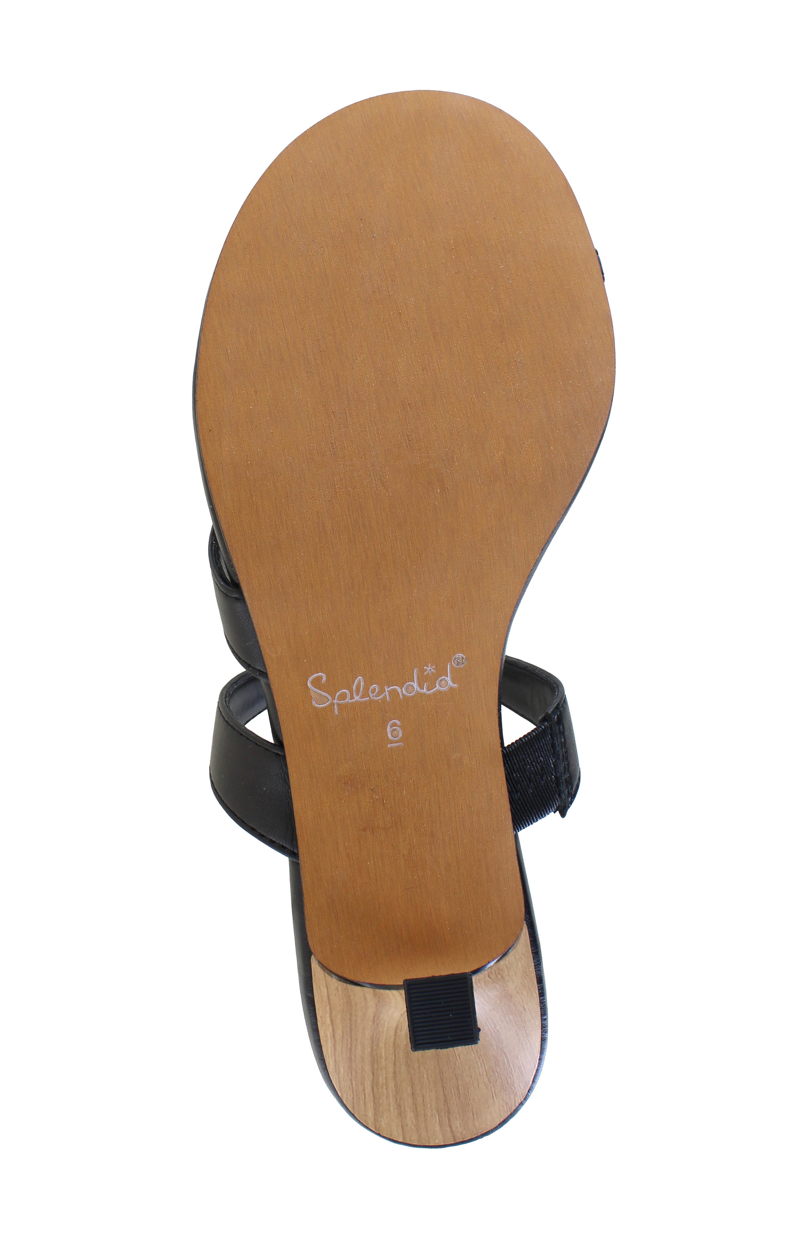 Splendid Hayes Kitten Heel Sandal, Alternate, color, Black