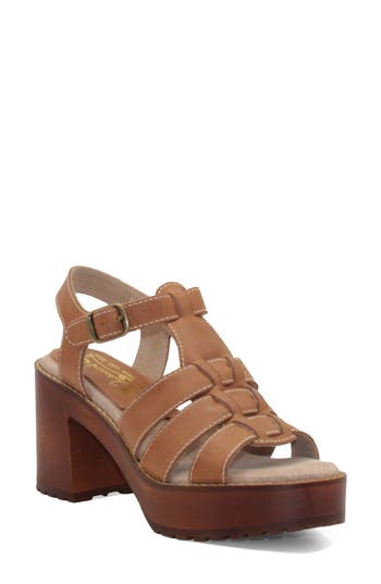 Sbicca Oakdale Clog Sandal In Brown