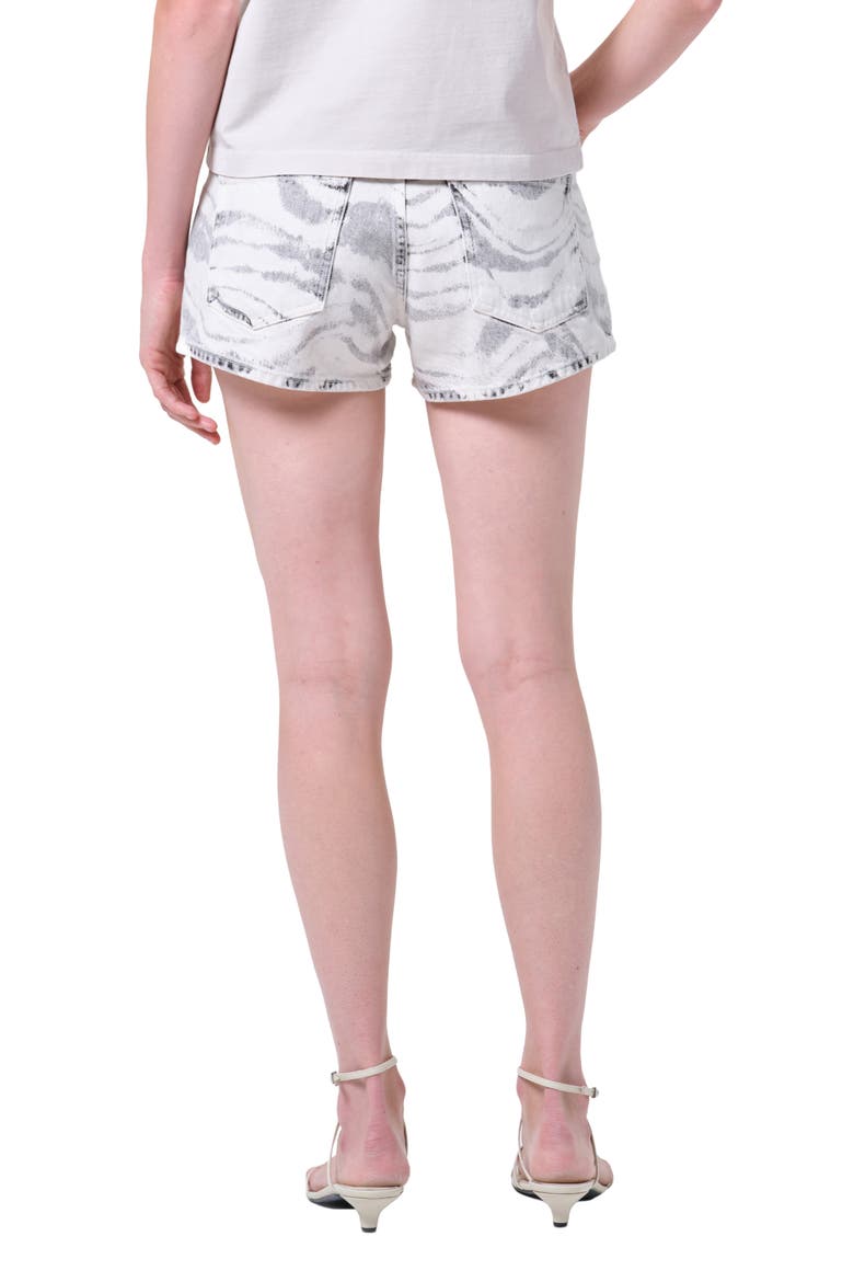 Parker Denim Shorts, Alternate, color, QUIVER BLACK AND WHITE