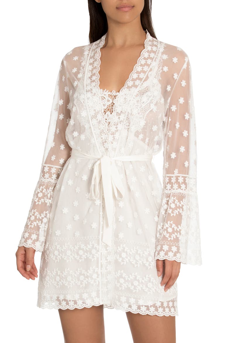 Yesterday Lace Wrap, Main, color, IVORY