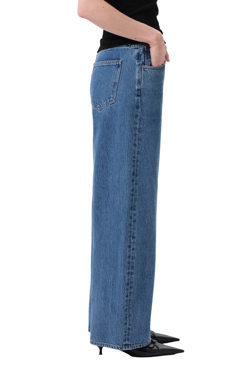AGOLDE Low Curve Jeans, Alternate, color, Myth Md Ind