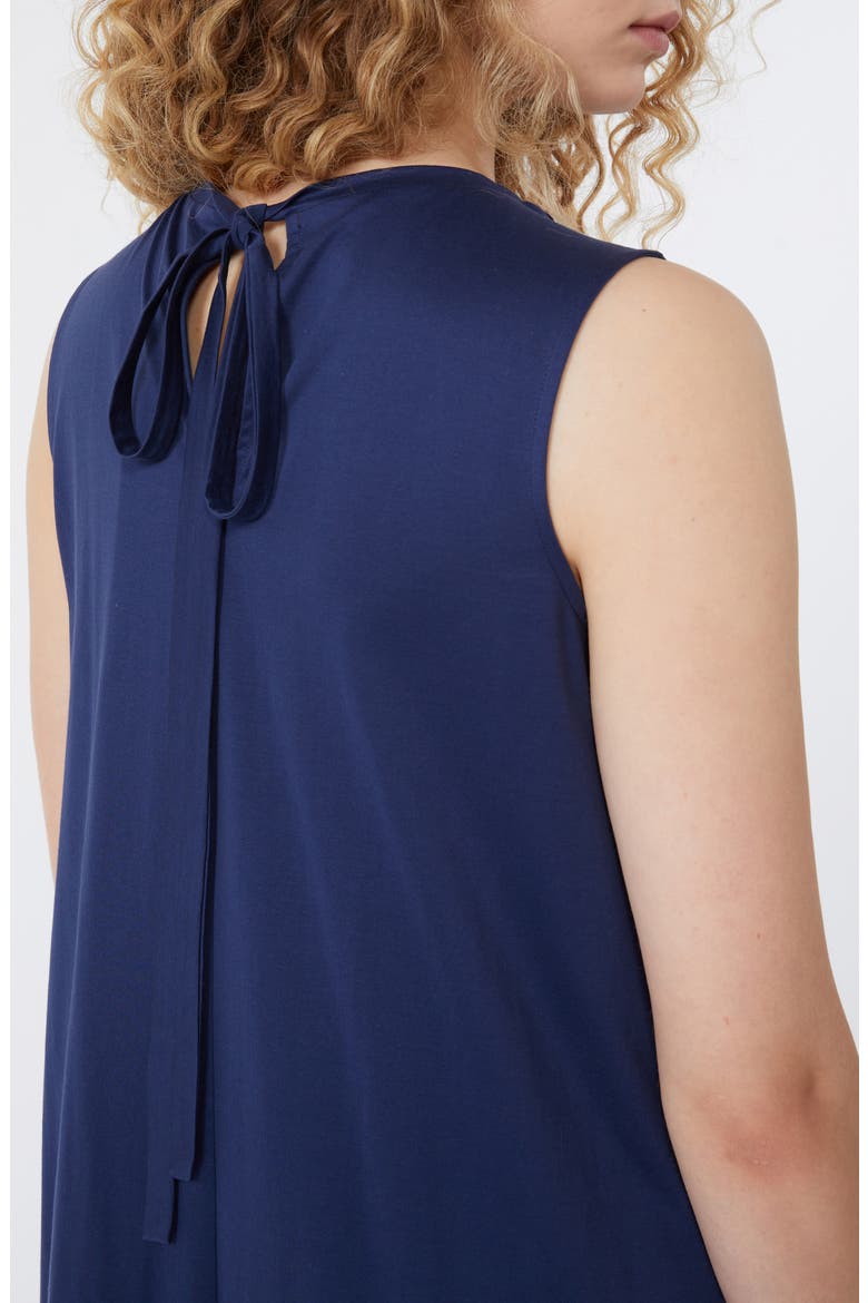 Ricordo Pintuck Midi Dress, Alternate, color, NAVY