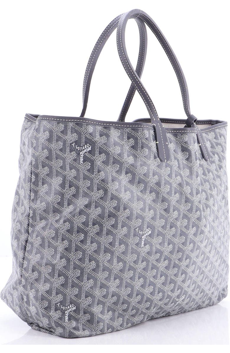 Pre-Owned Goyard Saint Louis Tote Coated Canvas PM, Alternate, color, Gray