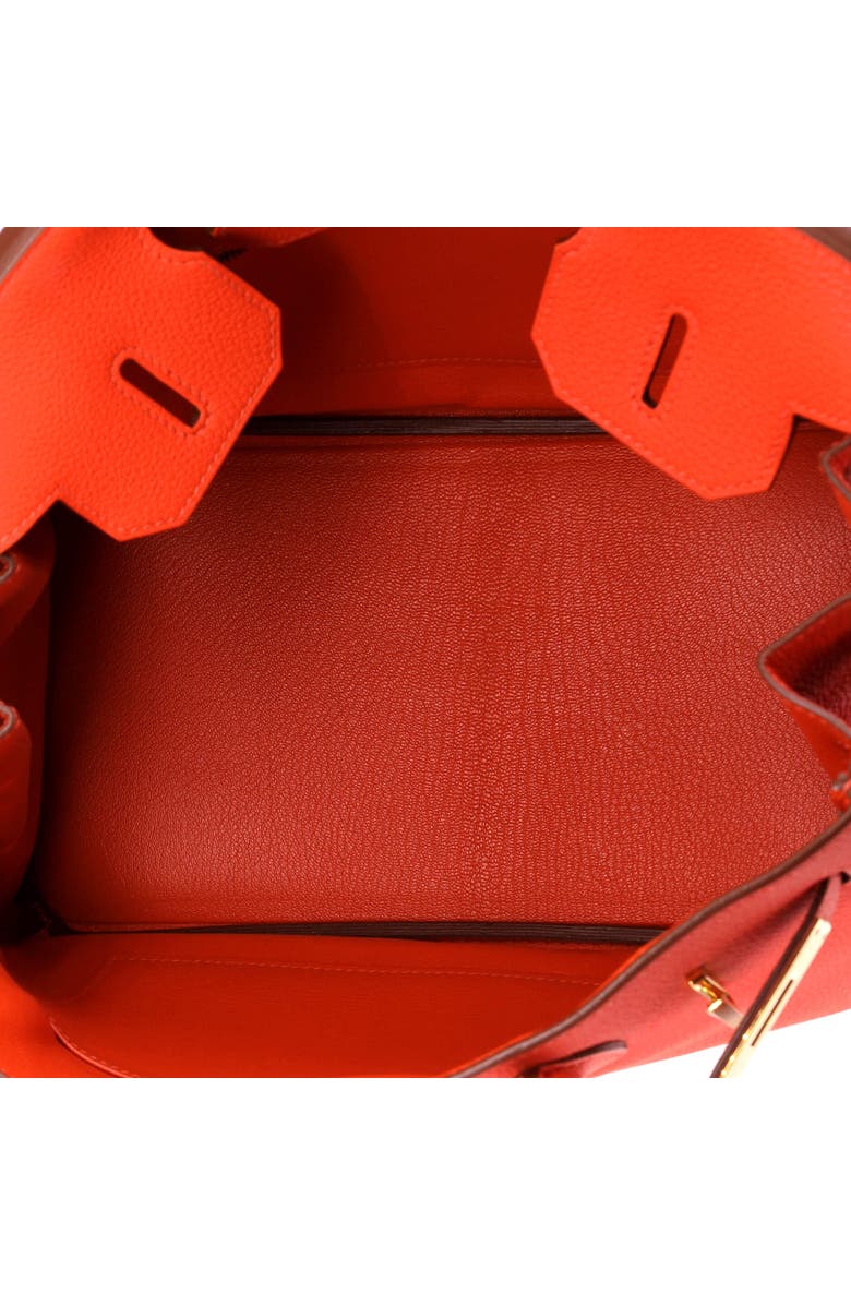 Pre-Owned Hermes Birkin Handbag Orange Togo with Gold Hardware 30, Alternate, color, Capucine