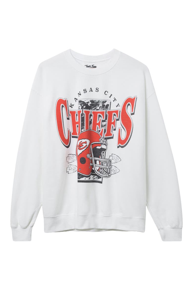 Kansas City Chiefs Conversion Graphic Sweatshirt, Main, color, WHITE