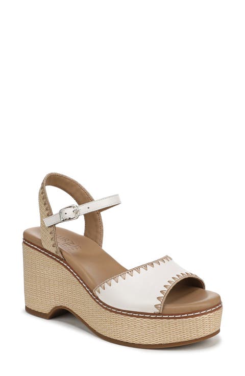 Della Platform Ankle Strap Sandal (Women)
