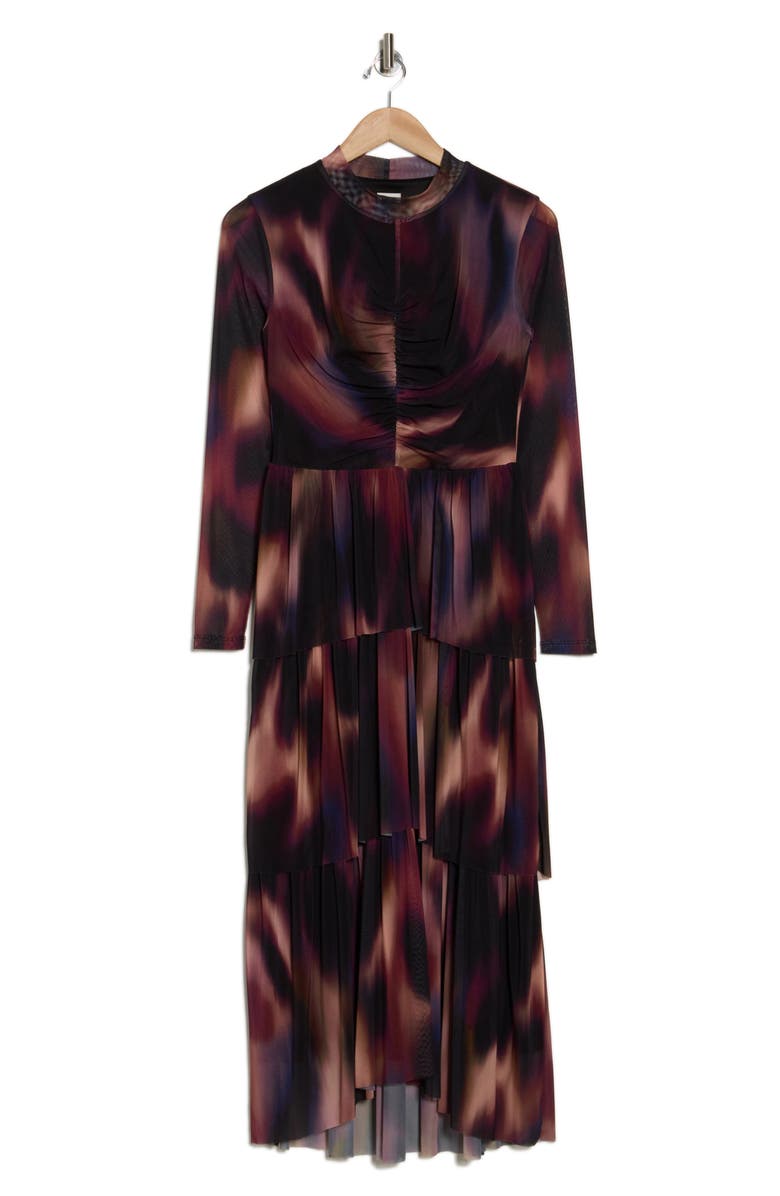 knee length dresses for ladies Anne Klein Smocked Maxi Dress