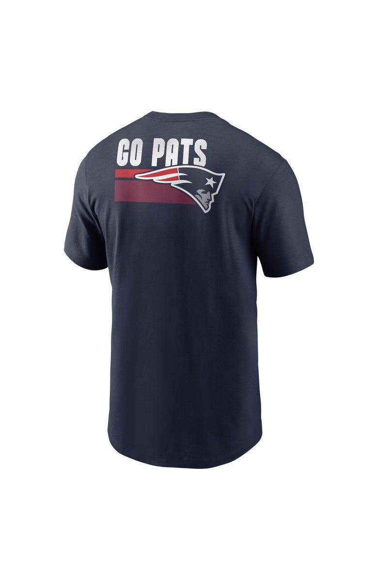 Nike Men's Nike Navy New England Patriots Blitz Essential T-Shirt, Alternate, color, Navy