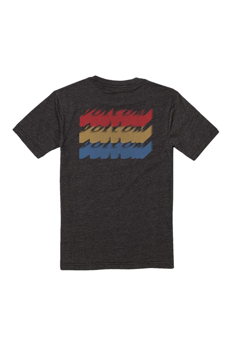 Automate Logo Graphic Tee, Alternate, color, HEATHER BLACK