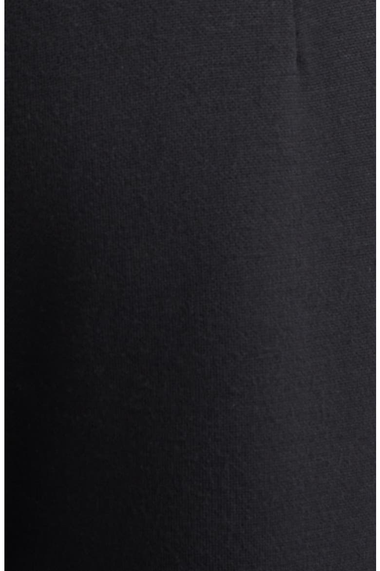 Signature Double Face High Waist Wool Blend Milano Stitch Pants, Alternate, color, BLACK