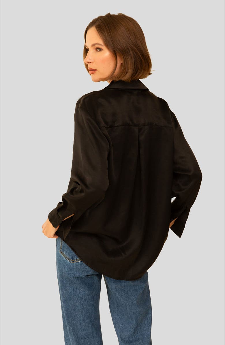 Whimsy + Row Denise Top, Alternate, color, Black