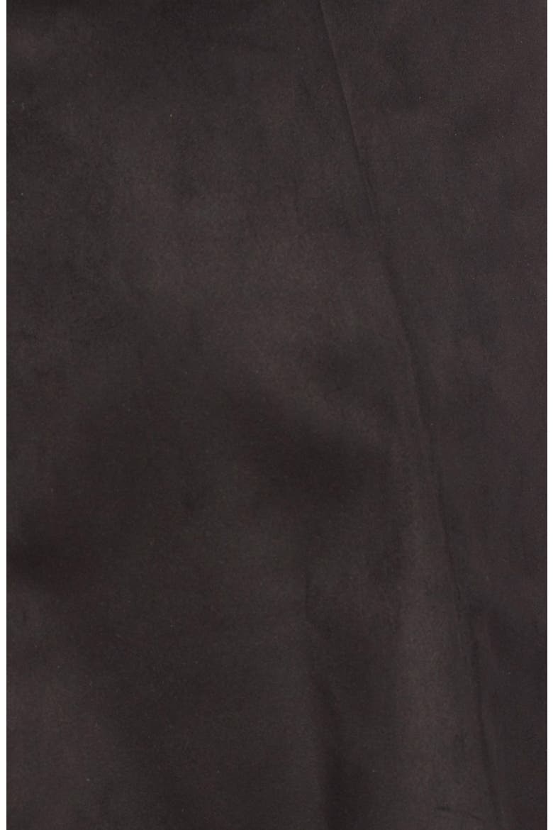 Faux Suede Skirt, Alternate, color, BLACK