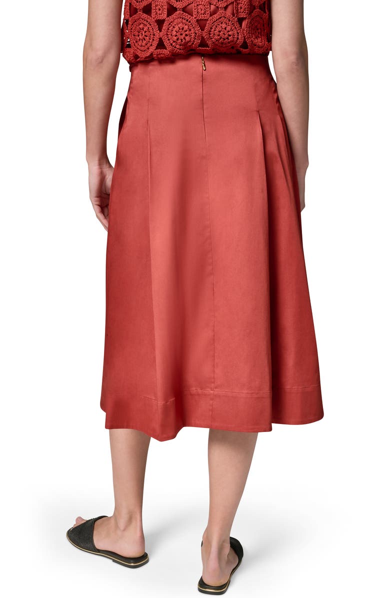 Donna Karan New York Pleated A-Line Skirt, Alternate, color,