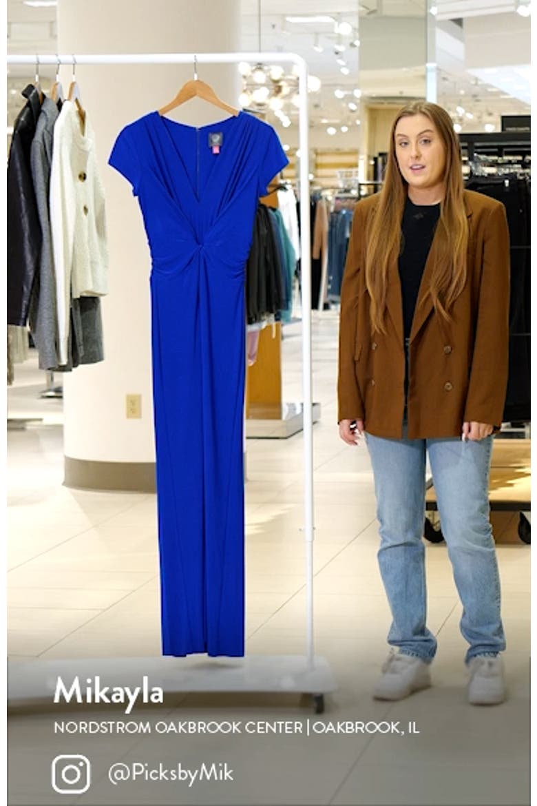 Twist Front Jersey Jumpsuit video