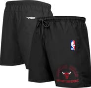 PRO STANDARD Men's Pro Standard Black Chicago Bulls Area Code Shorts