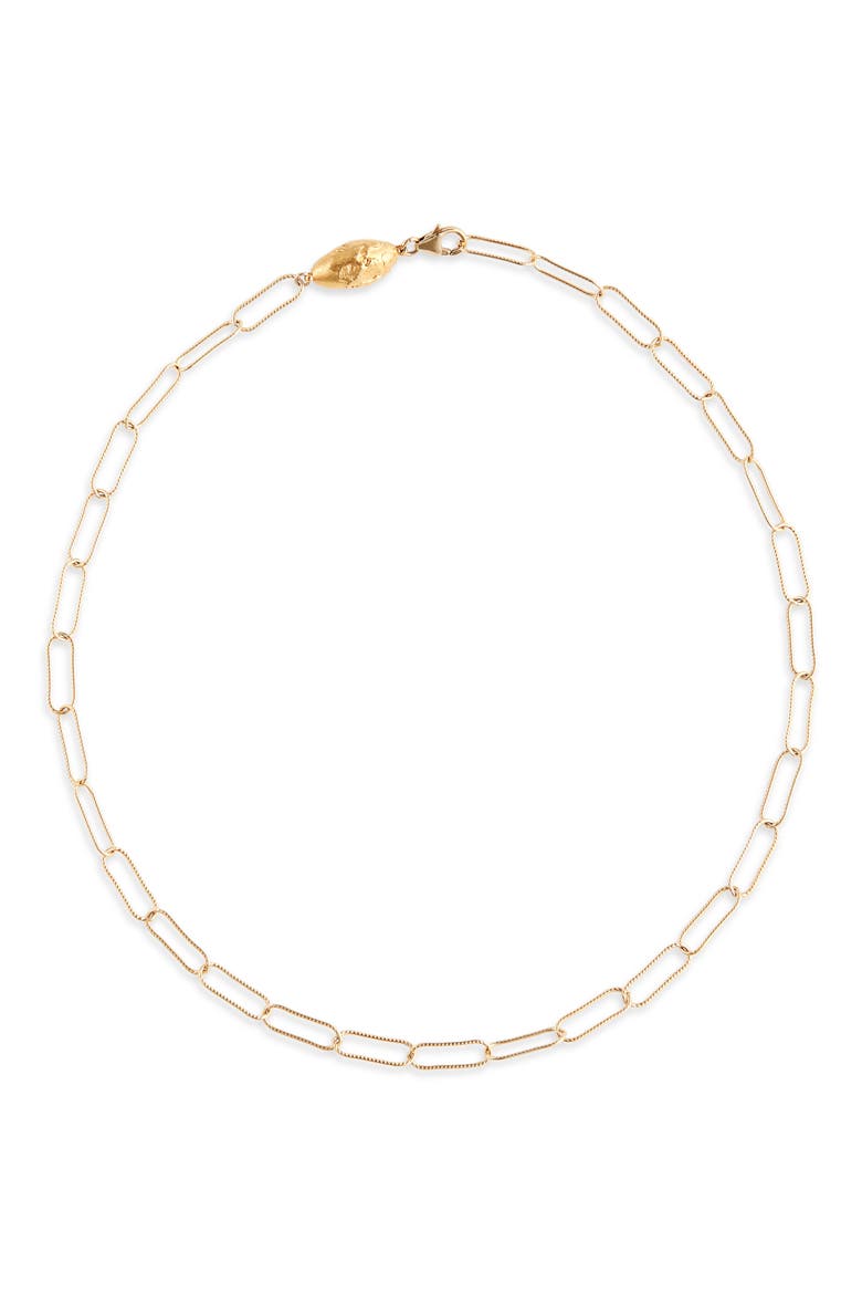 L'Incognito Choker Necklace, Main, color, GOLD