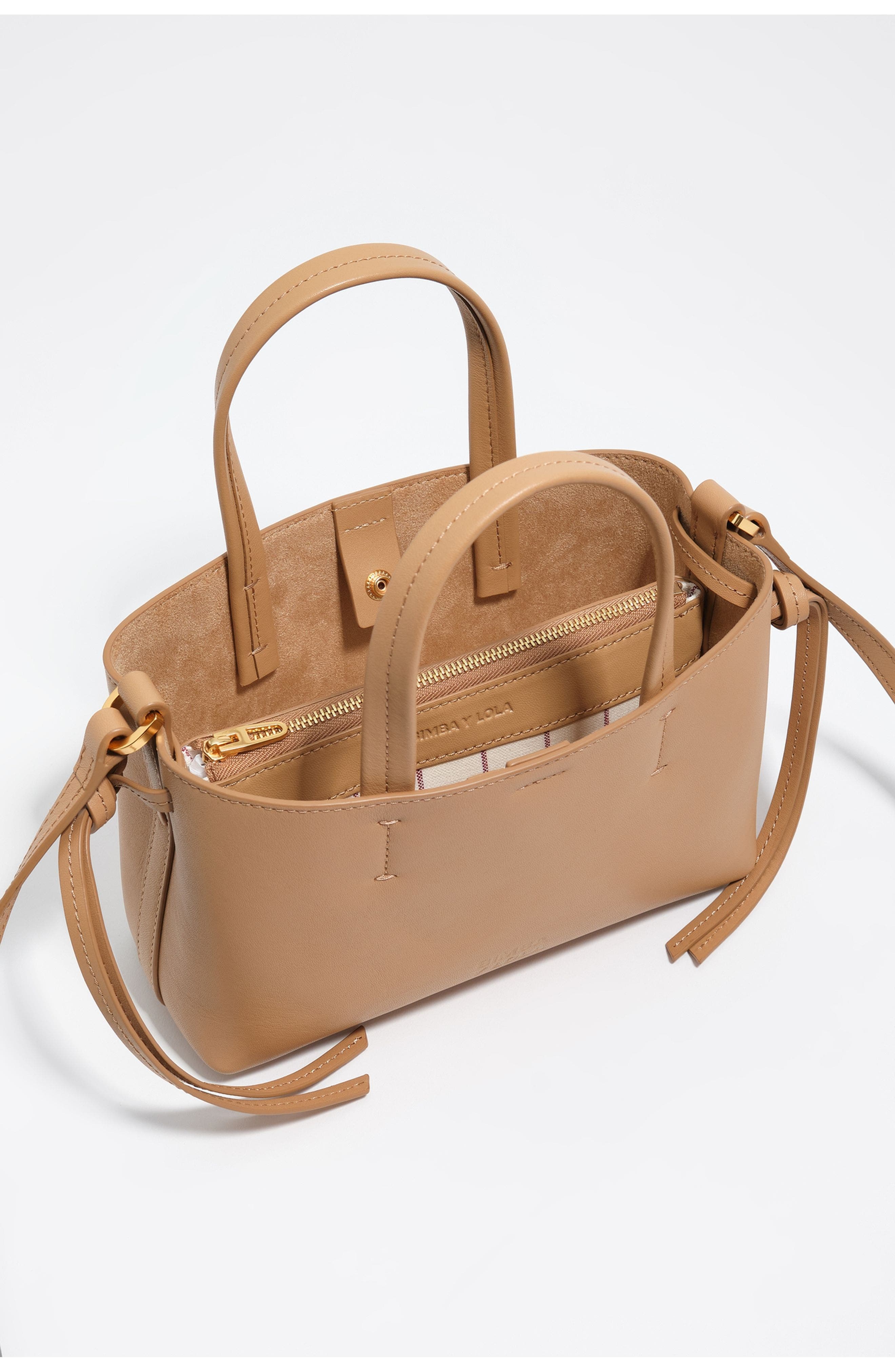 Bimba y Lola Mini Chihuahua Bag, Alternate, color, Hazelnut