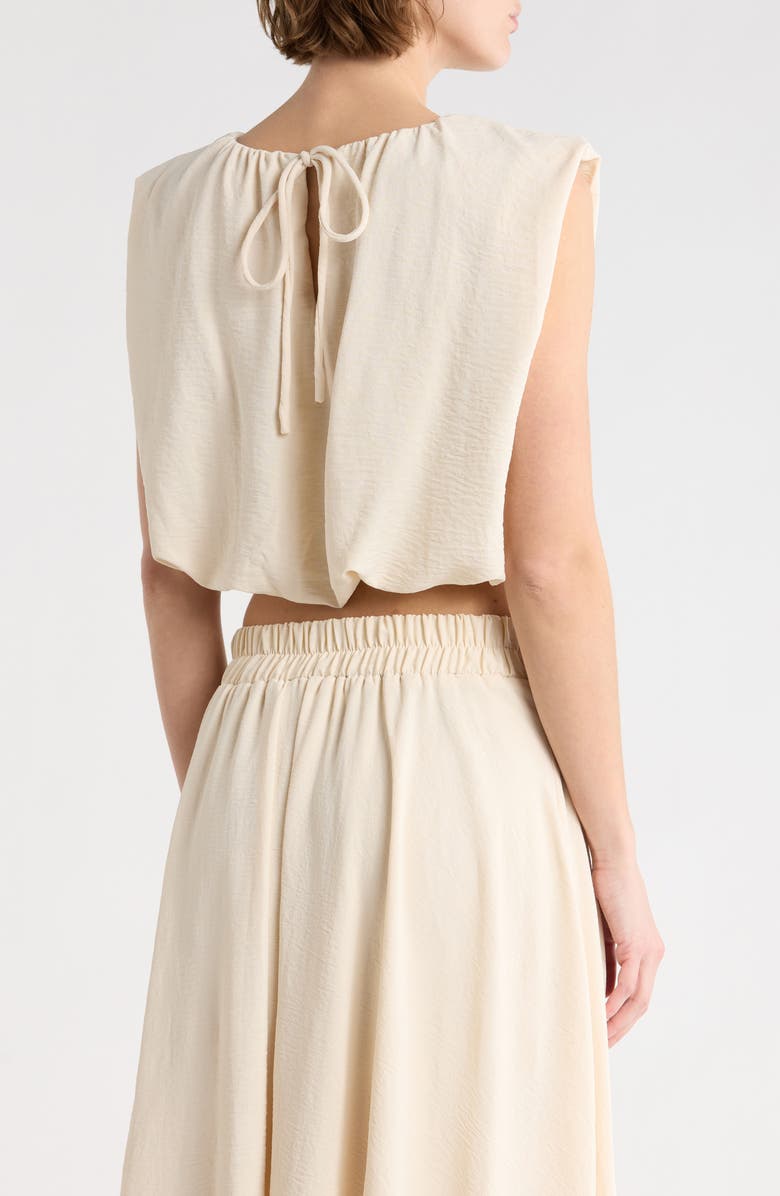 Blu Pepper Bubble Hem Top, Alternate, color, Natural