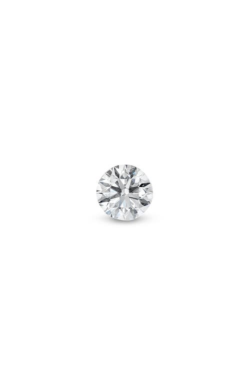 MARIA TASH MARIA TASH SINGLE INVISIBLE SET DIAMOND STUD EARRING 