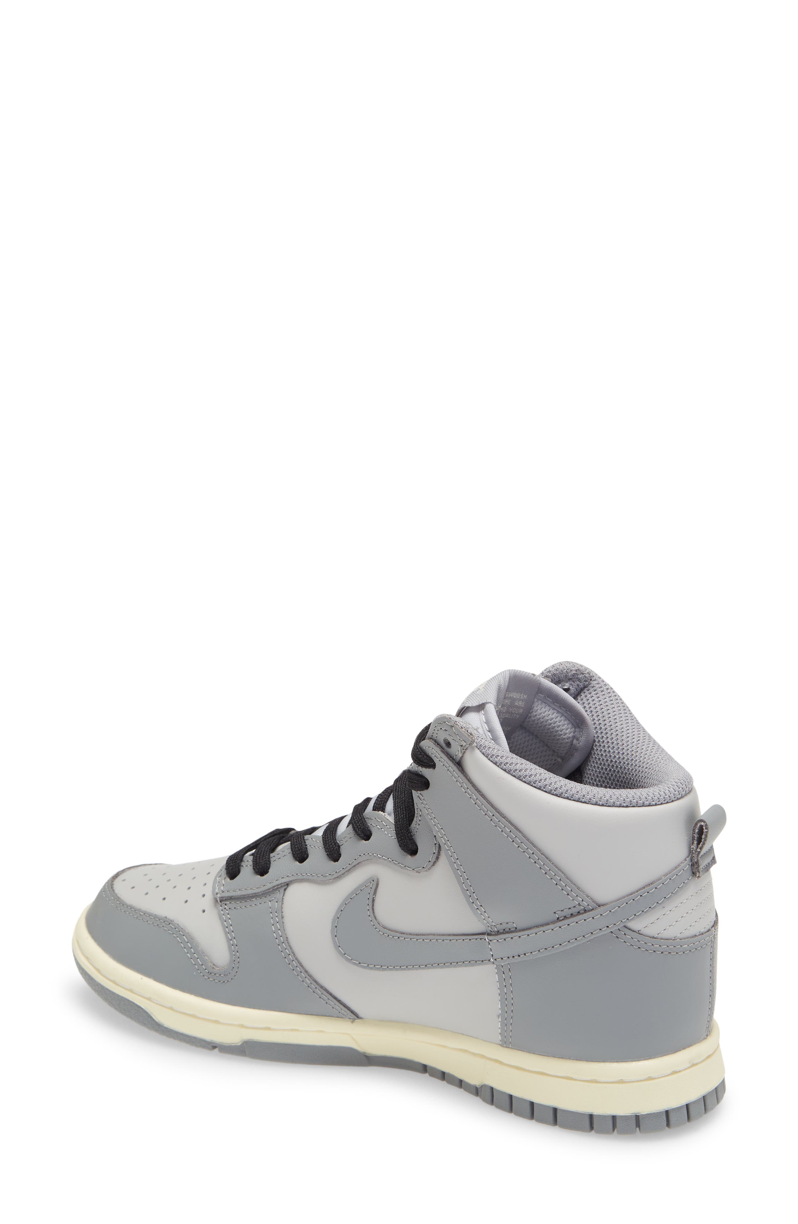 Dunk High Basketball Sneaker, Alternate, color, GREY FOG/ PARTICLE GREY
