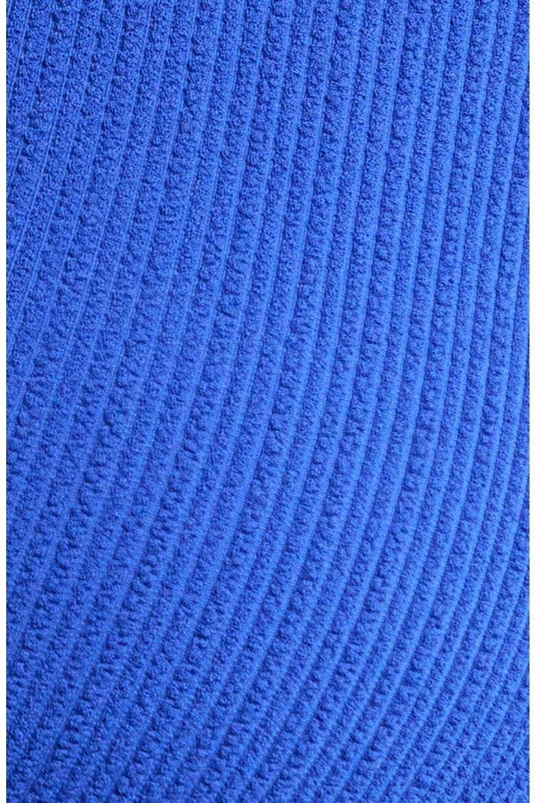 Rib Triangle Bikini Top, Alternate, color, LUMINOUS BLUE