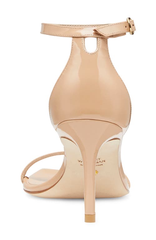 Stuart Weitzman Nudistcurve 75 Sandal In Adobe