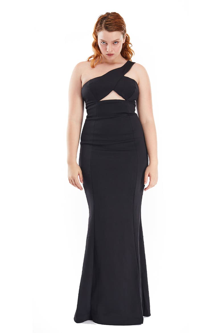 Sabine Maxi Dress, Alternate, color, Black