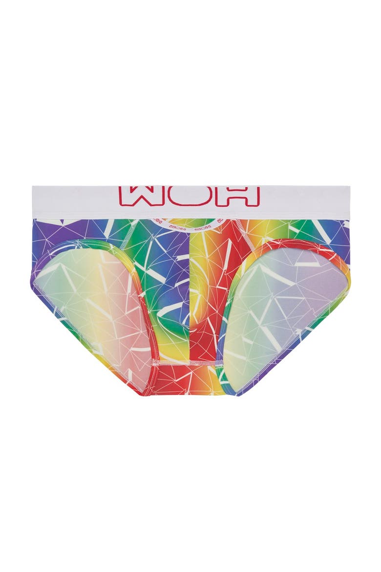 WOH Sexy Fun Mini Briefs, Main, color, Multico Print